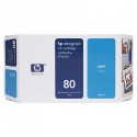 Cartouche d'encre HP 80 Cyan 350ml C4846A