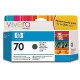 Cartouche d'encre noire mate HP 70 130 m