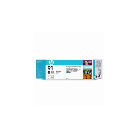Cartouche d'encre noire photo HP 91 775 ml