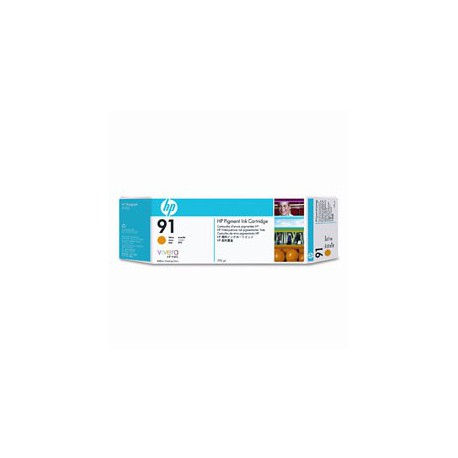 Cartouche d'encre jaune HP 91 775 ml
