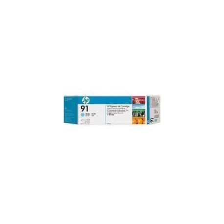 Cartouche d'encre cyan clair HP 91 775 ml