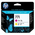 Tête d'impression Magenta / Jaune HP 771 CE018A
