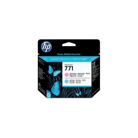 Tête d'impression magenta clair et cyan clair HP 771