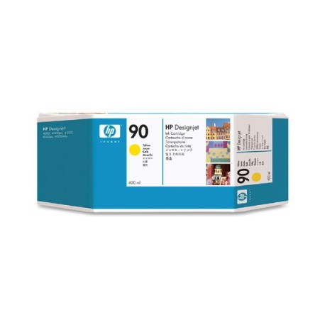 Cartouche d'encre jaune HP 90 400-ml