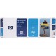 Hp 81 - cartouche d`impression -  Cyan