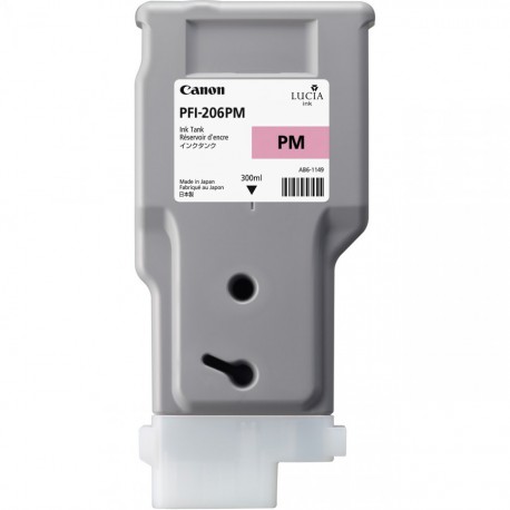 Cartouche d'encre CANON Magenta Photo PFI-206 PM 300ml