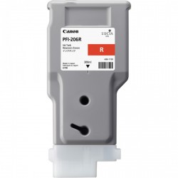 Cartouche d'encre CANON Rouge PFI-206 R 300ml