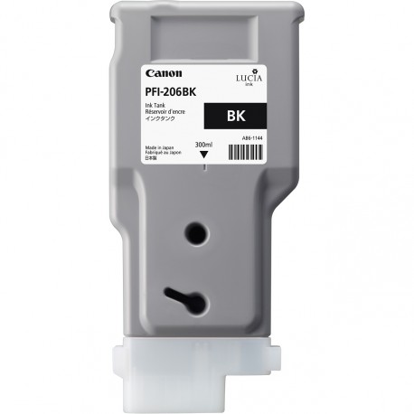 Cartouche d'encre CANON Noir PFI-206 BK 300ml