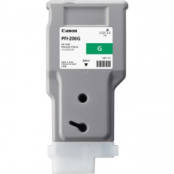 Cartouche d'encre CANON Vert PFI-206 G 300ml