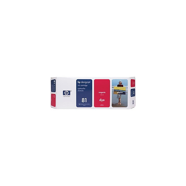 Hp 81 - cartouche d`impression - Magenta