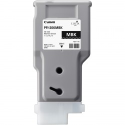 Cartouche d'encre CANON Noir Mat PFI-206 MBK 300ml