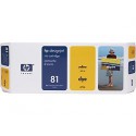 Cartouche d'encre HP 81 Jaune 680ml C4933A