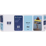 Hp 81 - cartouche d`impression -  Cyan clair