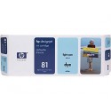 Cartouche d'encre HP 81 Cyan clair 680ml C4934A