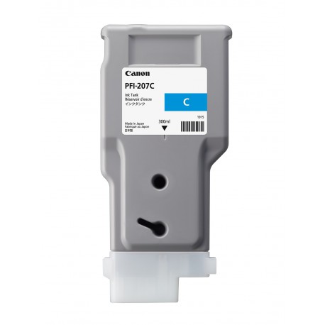 Cartouche d'encre CANON Cyan PFI-207 C 300Ml