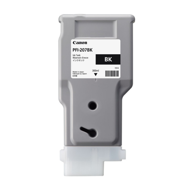 Cartouche d'encre CANON Noir PFI-207 BK 300Ml