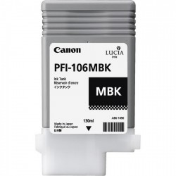 Cartouche d'encre CANON Noir Mat PFI-106 MBK 130Ml