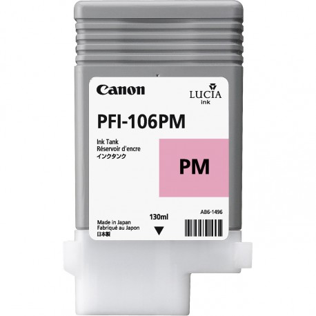 Cartouche d'encre CANON Magenta Photo PFI-106 PM 130Ml
