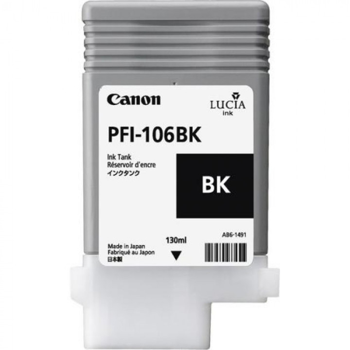 Cartouche d'encre CANON Noir PFI-106 BK 130Ml