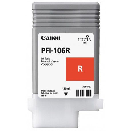 Cartouche d'encre CANON Rouge PFI-106 R 130ml
