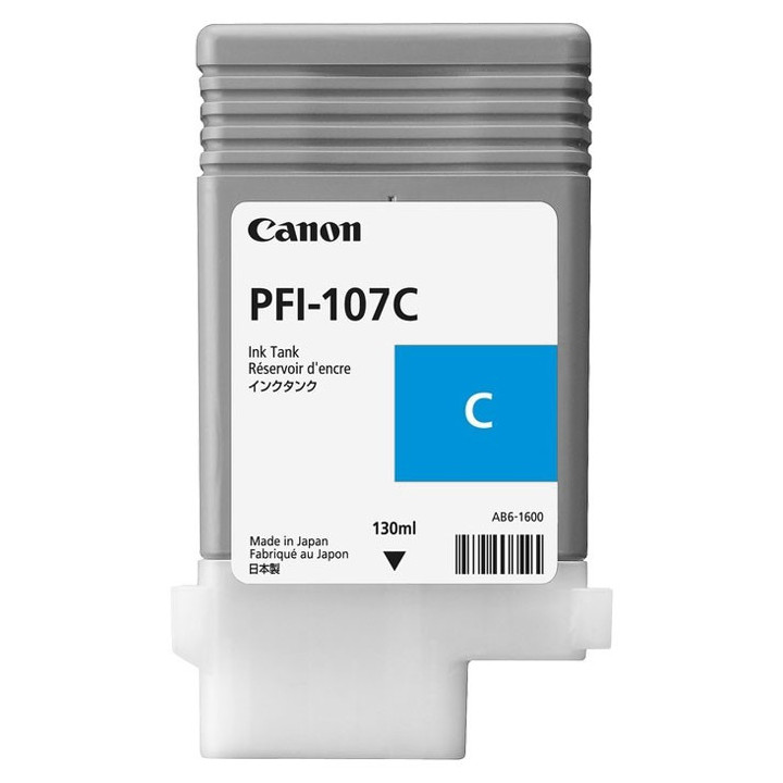 Cartouche d'encre CANON Cyan PFI-107 C 130ml