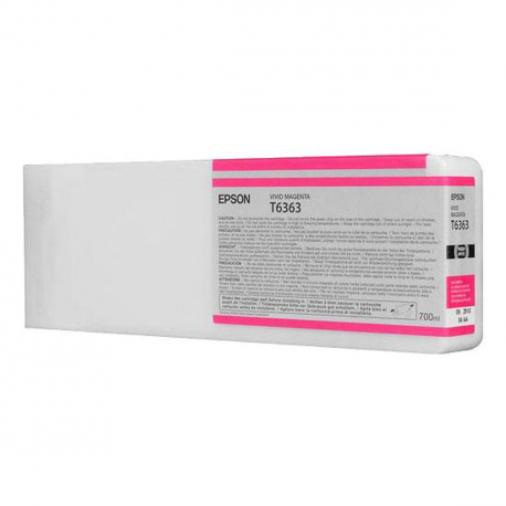 Cartouche d'encre EPSON T6363 Magenta - 700ml