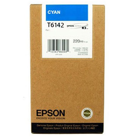 Cartouche d'encre  EPSON T6142 Cyan - 220Ml