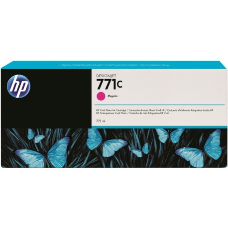 Cartouche d'encre photo Vivid HP  771C  Magenta  - 775ml