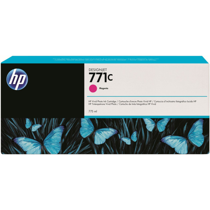 Cartouche d'encre photo Vivid HP  771C  Magenta  - 775ml