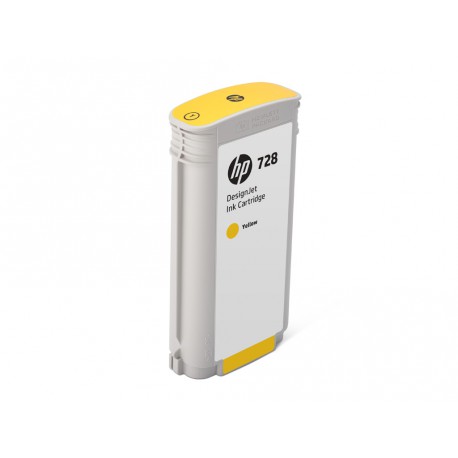 Cartouche d'encre Jaune HP 728 130ML