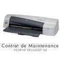 Contrat de maintenance HP 120 - 1 an