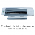 Contrat de maintenance HP 110 - 1 an