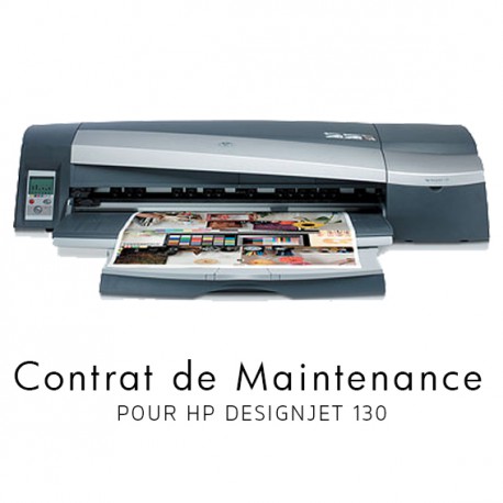 Contrat de maintenance 1 an pour HP 130