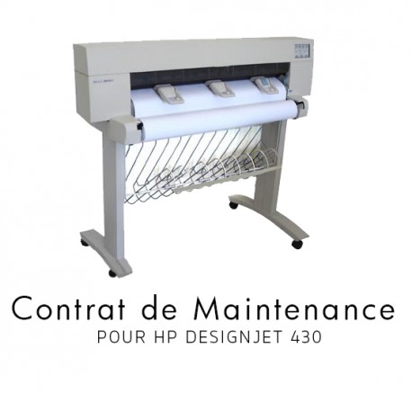 Contrat de maintenance 1 an pour HP 430