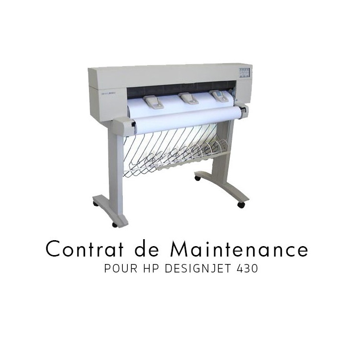 Contrat de maintenance 1 an pour HP 430
