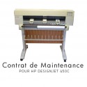 Contrat de maintenance HP 450C - 1 an