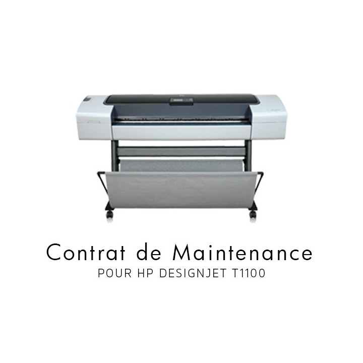 Contrat de maintenance 1 an pour HP T1100