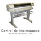 Contrat de maintenance 1 an pour HP 750 C
