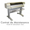 Contrat de maintenance 1 an pour HP 750 C