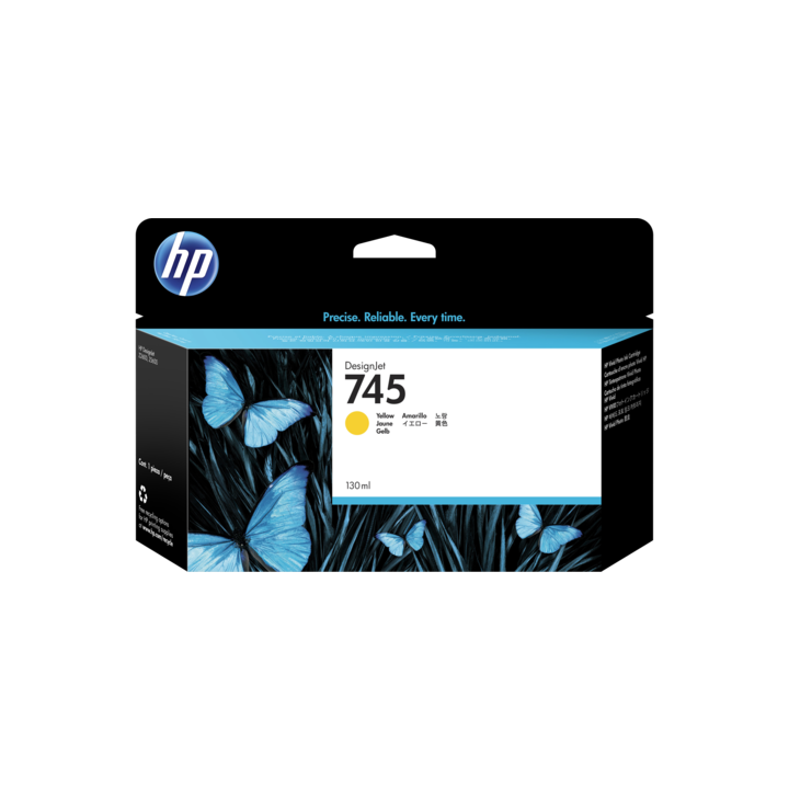 Cartouche d'encre Jaune HP 745 130ML