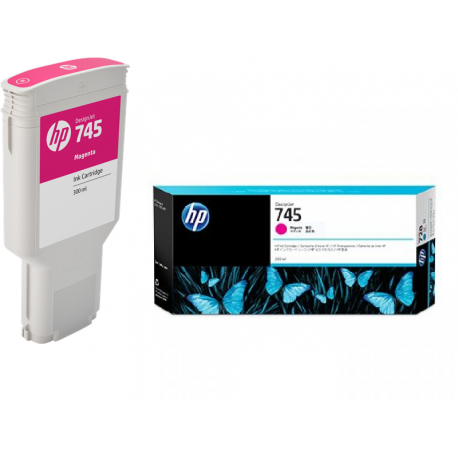 Cartouche d'encre Magenta HP 745 300ML