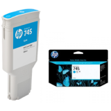 Cartouche d'encre Cyan HP 745 300ML