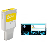 Cartouche d'encre HP 745 Jaune 300ml |Laboutiquedutraceur