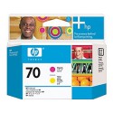 Tête d'impression Magenta et Jaune HP 70 C9406A