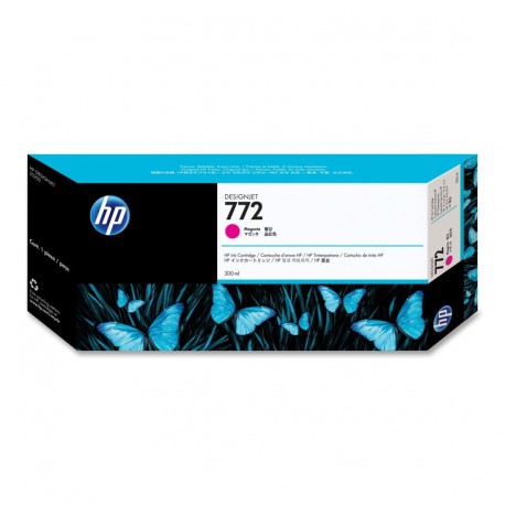 Cartouche d'encre Magenta HP 772, 300Ml