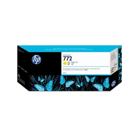 Cartouche d'encre Jaune HP 772, 300Ml