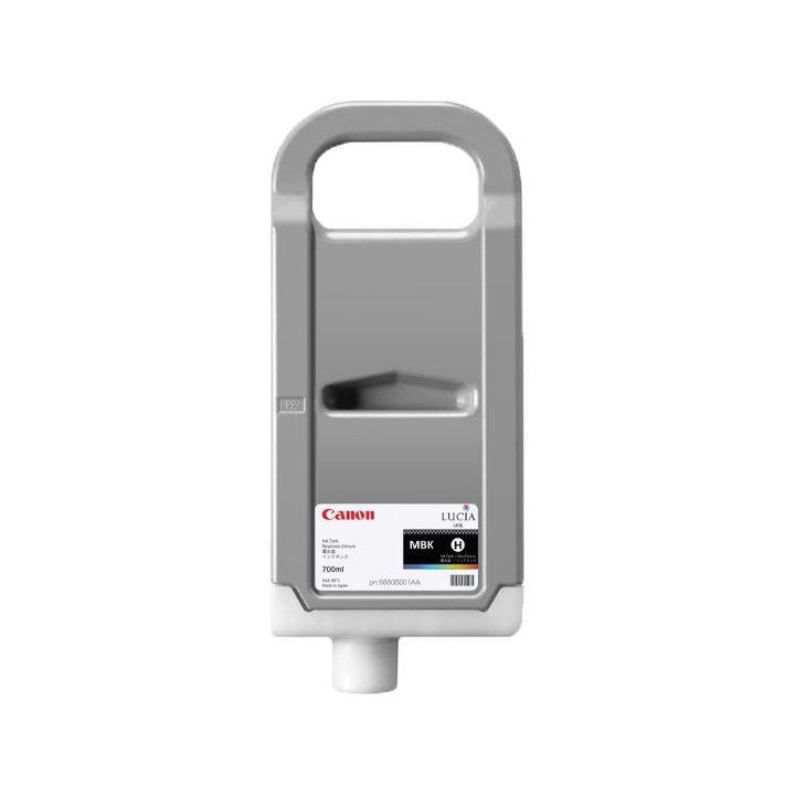 Cartouche d'encre CANON PFI-707MBK Noir Mat 700ml