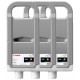 Pack 3 xCartouche d'encre CANON PFI-707MBK Noir Mat 700ml