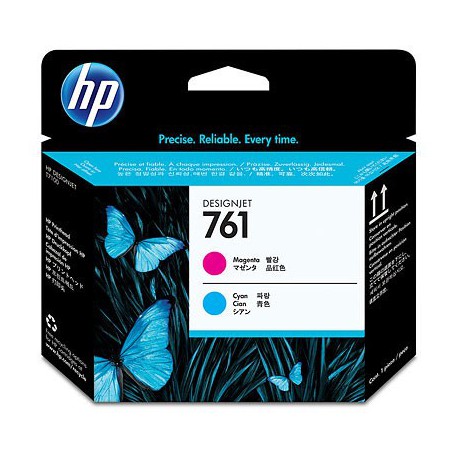 Tête d'impression Magenta et Cyan HP 761