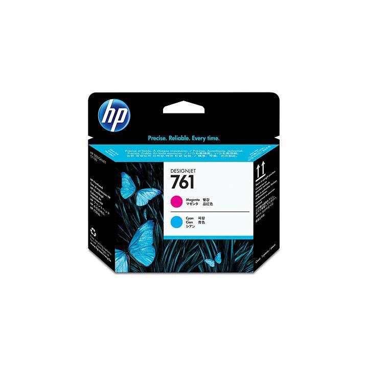 Tête d'impression Magenta et Cyan HP 761